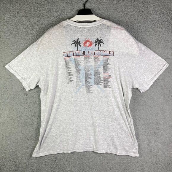 Senior Softball World Championships T-Shirt Mens Division Fort Myers‎ Grey XL - Picture 11 of 11